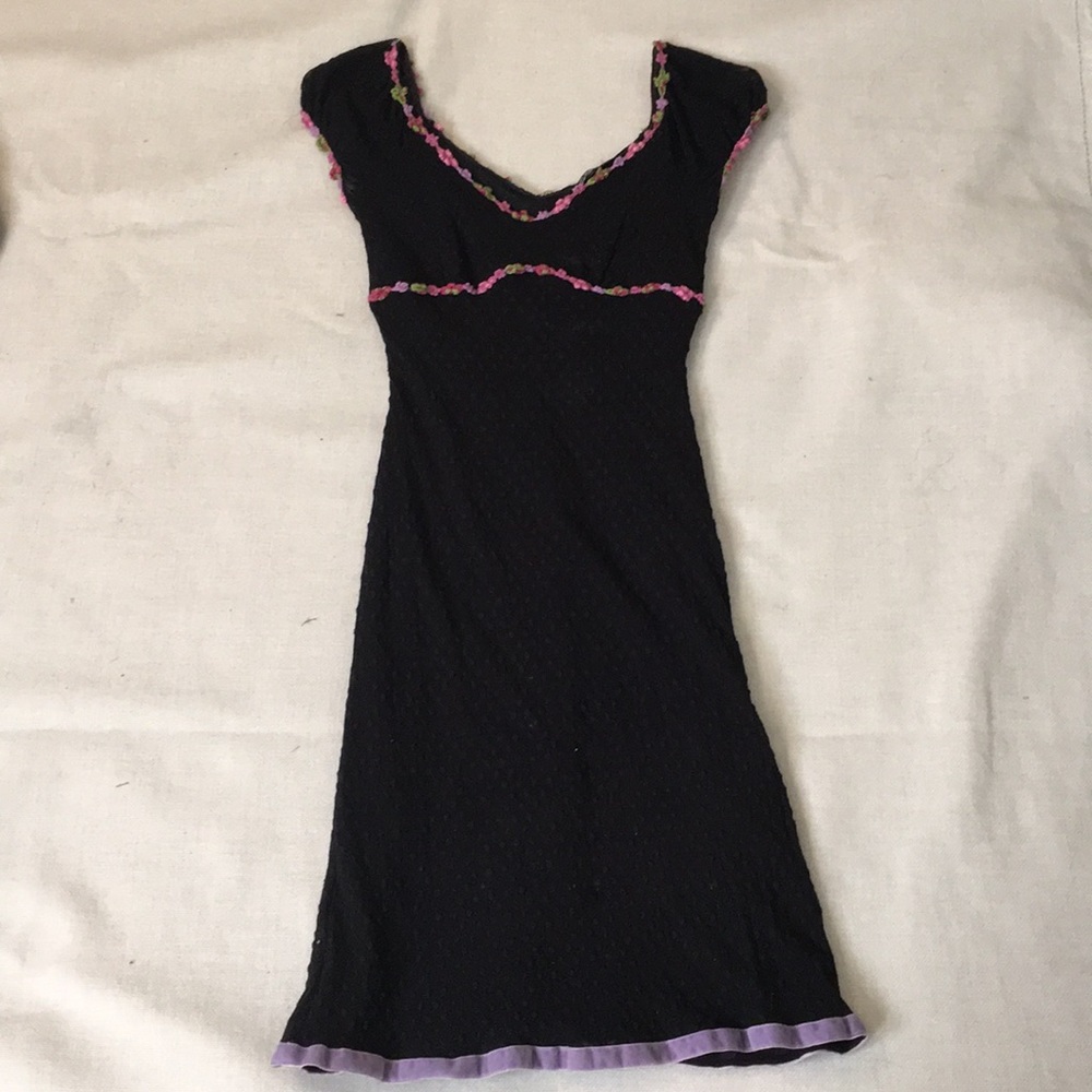 Betsy Johnson dress, black, size P